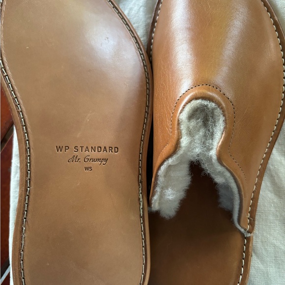 Mr. Grumpy Sheepskin Slippers - Picture 3 of 5